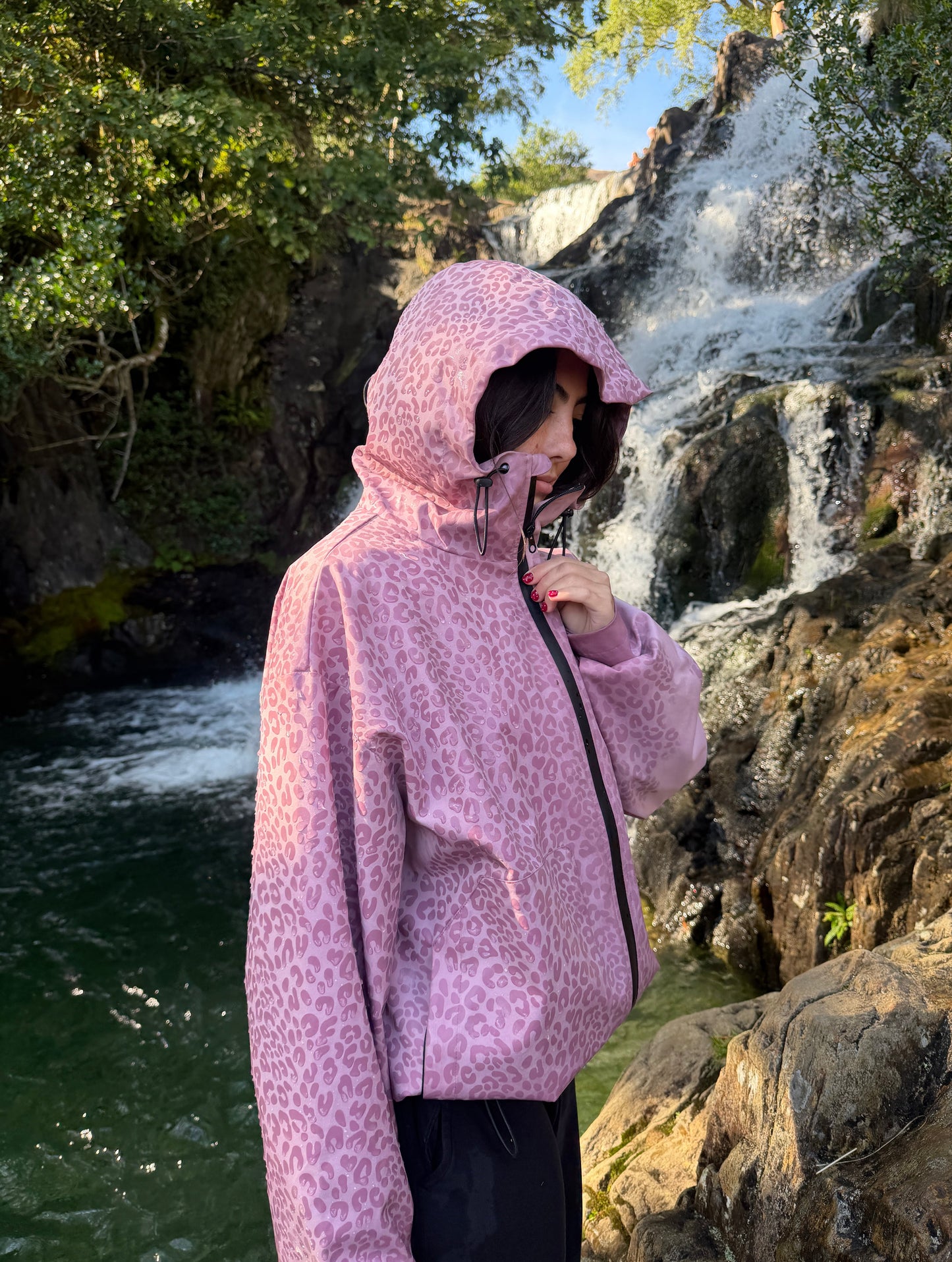 Cheetah Rainjacket - Water Reactive
