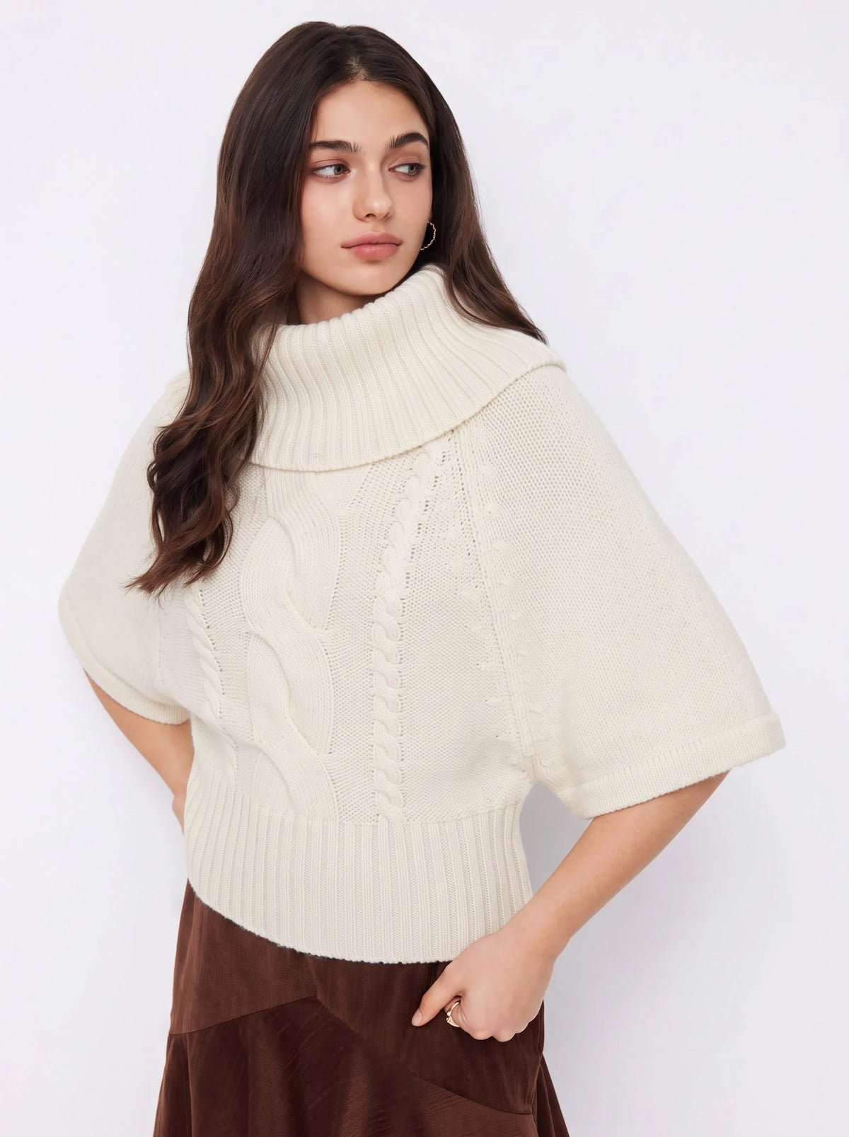 Oversized Knit Fall Sweater