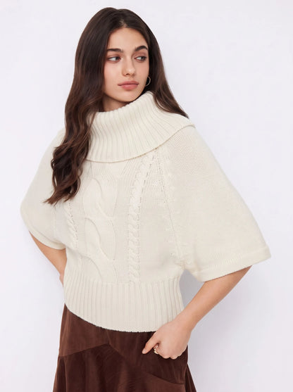 Oversized Knit Fall Sweater