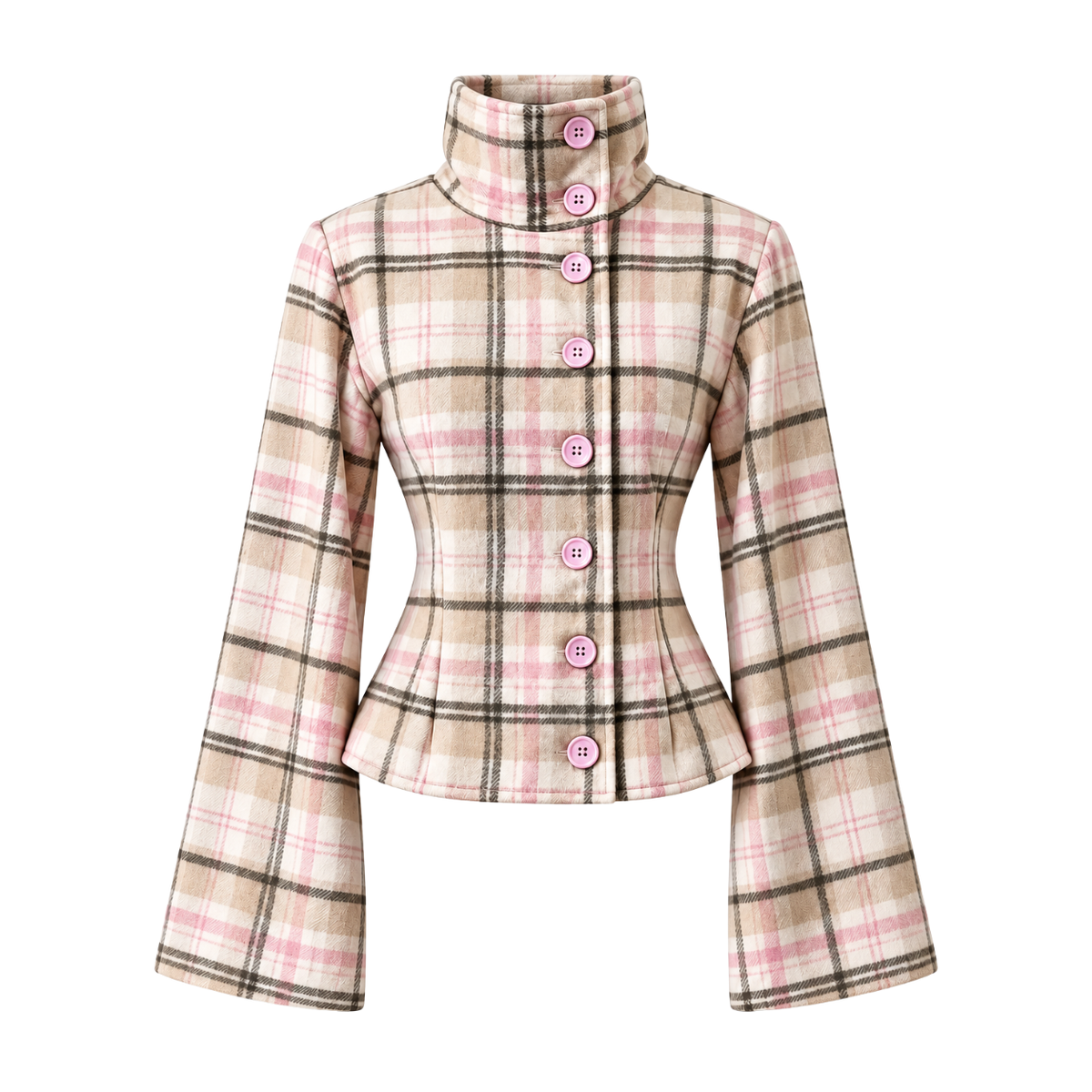 Pink Fall Trenchcoat