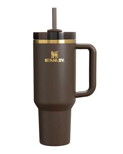 Brown Gold Tumbler 40oz