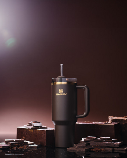Brown Gold Tumbler 40oz