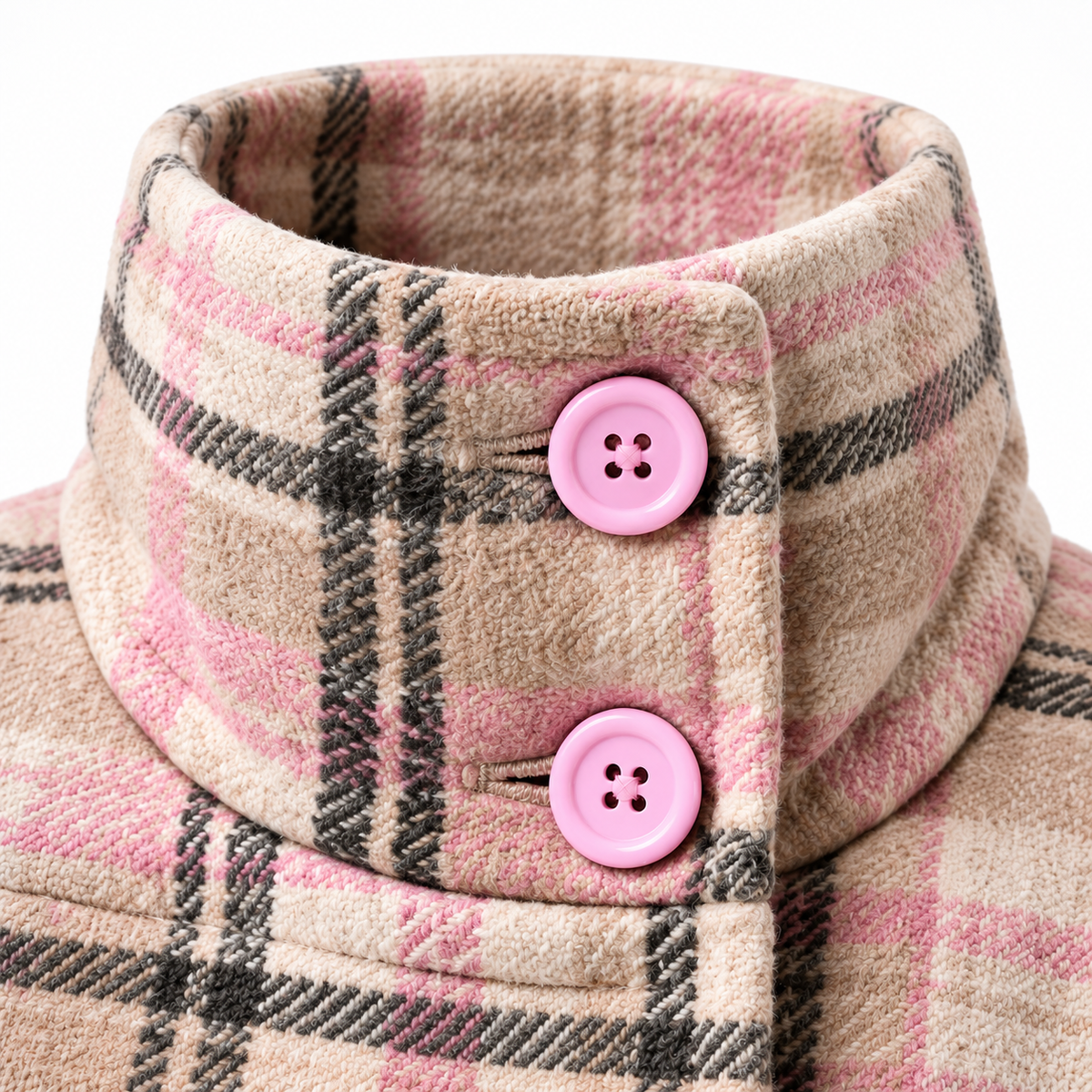 Pink Fall Trenchcoat