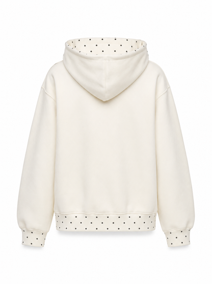 Polka Dot Hoodie