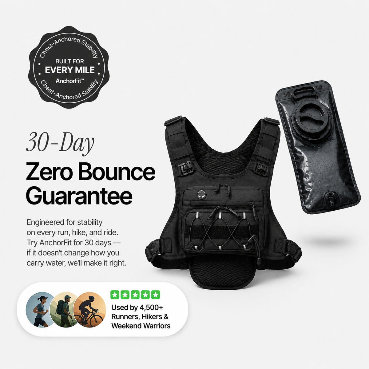 AnchorFit™ Hydration Vest