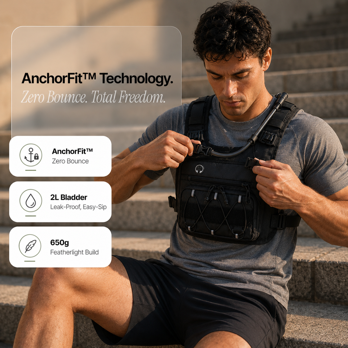 AnchorFit™ Hydration Vest