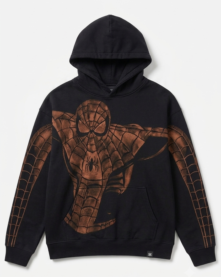 Bleached Spider Hoodie