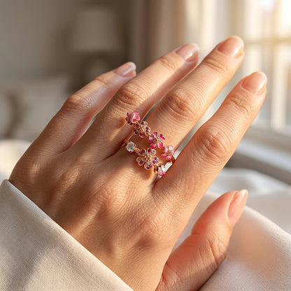 Peach Blossom Ring