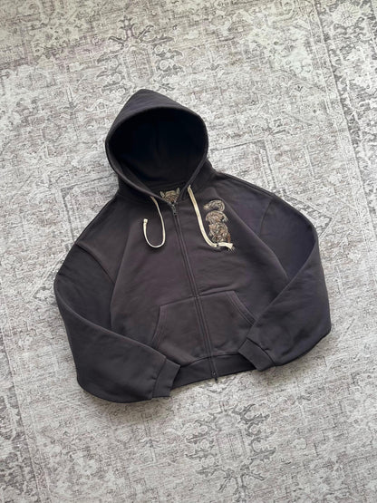 Dark Umber Wolf Hoodie